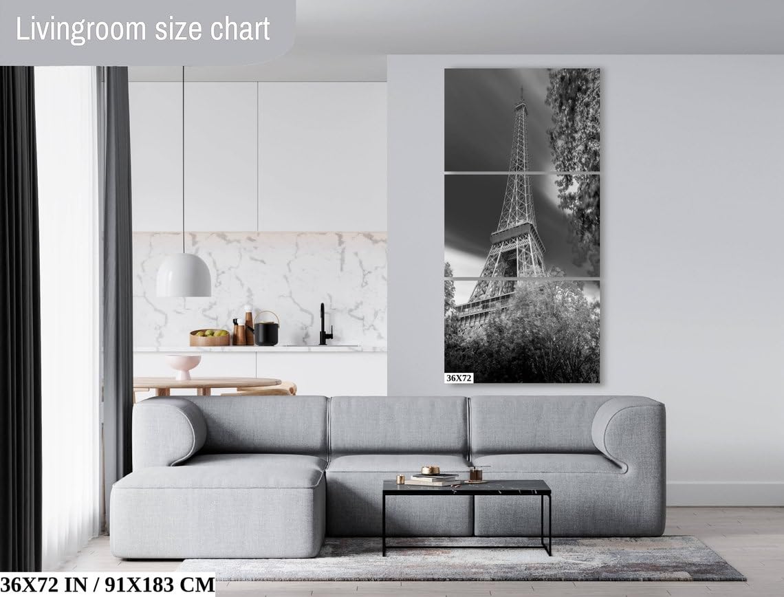 Eiffel Tower, Paris, France – PrintCanvasAcrylicMetal (Acrylic Print, 24×36 Inches)