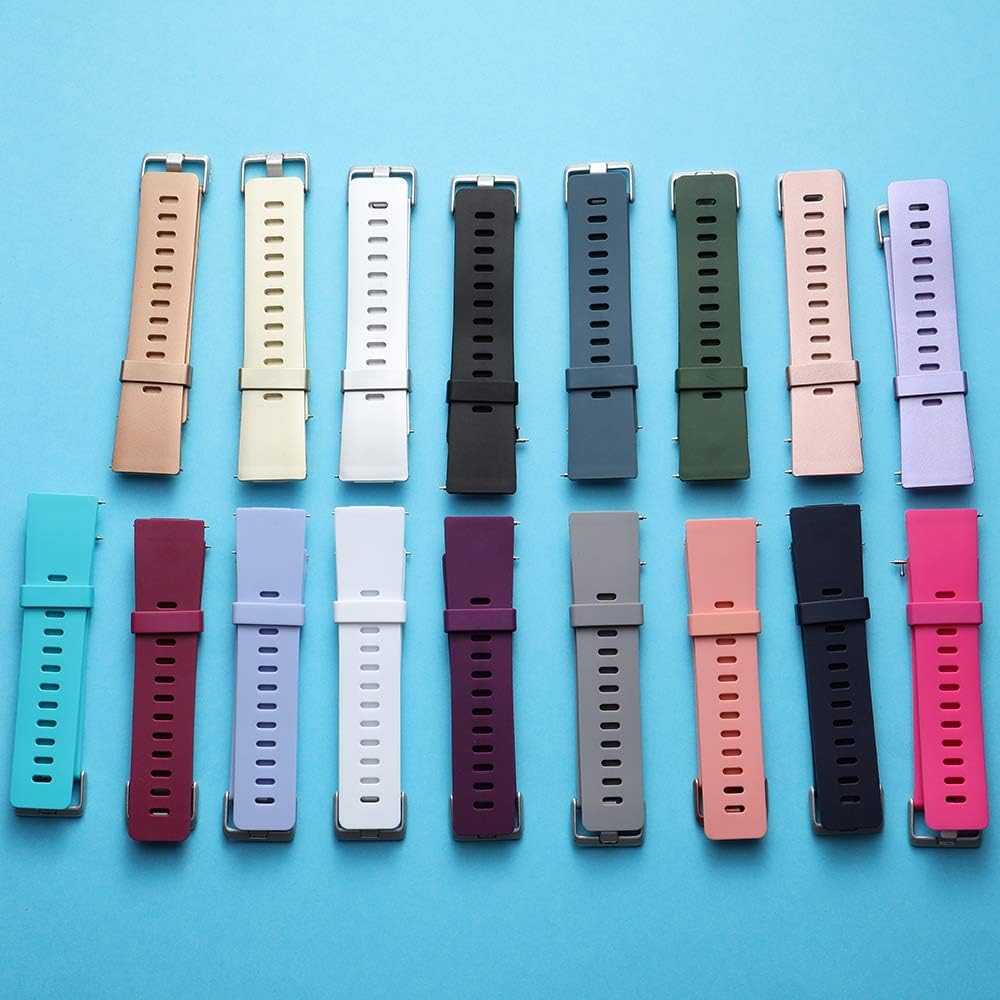 Wepro – Correas para reloj inteligente, compatibles con Fitbit Versa, Versa 2 y Versa Lite SE, para mujeres y hombres, pequeños y grandes
