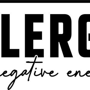 Alérgico a la energía negativa Parches Adhesivos Transferencia Apliques Letras para camisetas Ropa de tela  Citas divertidas Alérgico a la energía negativa Parches Adhesivos Transferencia Apliques Letras para camisetas Ropa de tela  Citas divertidas