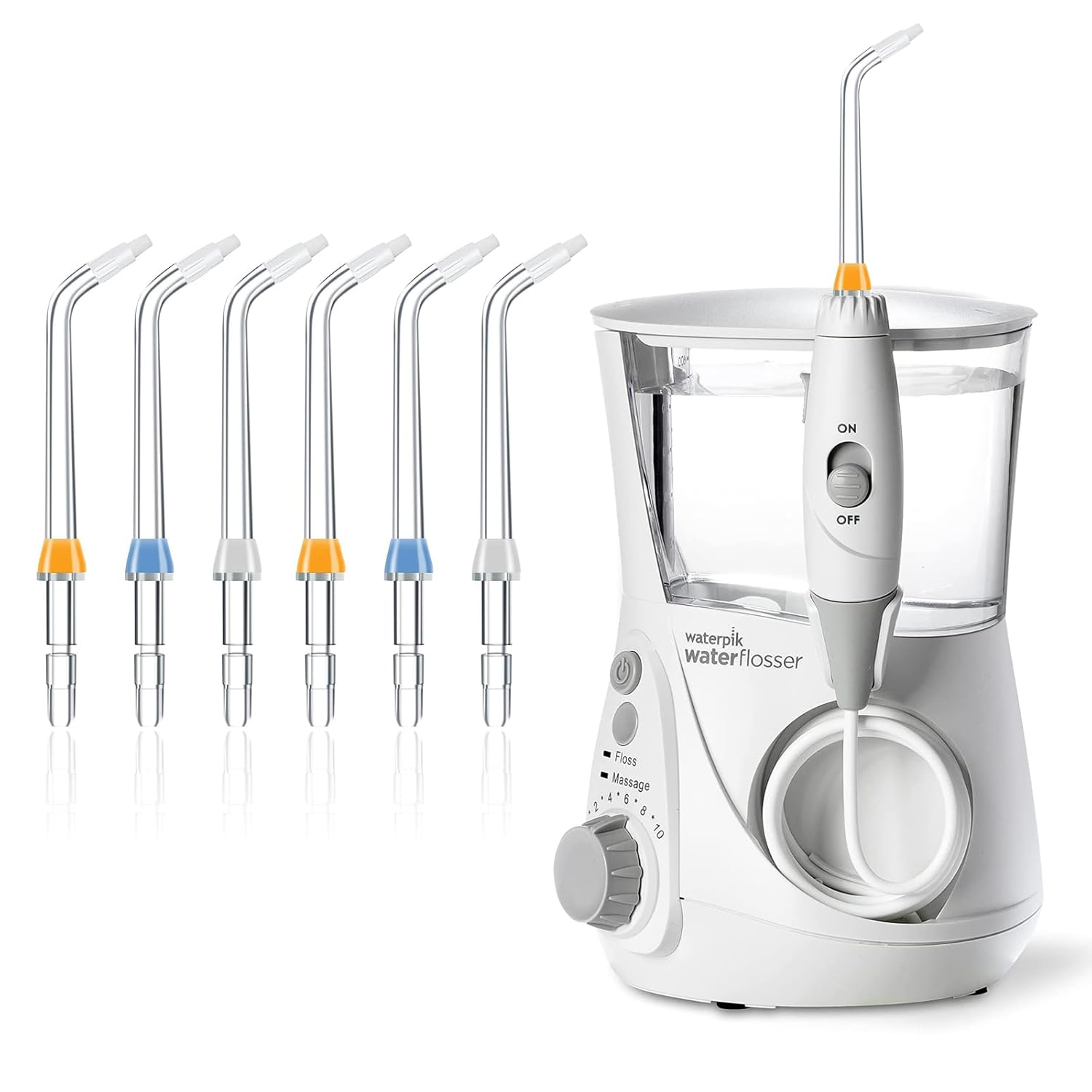 Puntas de repuesto para irrigadores de agua Waterpik, puntas de ortodoncia de repuesto compatibles con irrigadores de agua Waterpik y otros