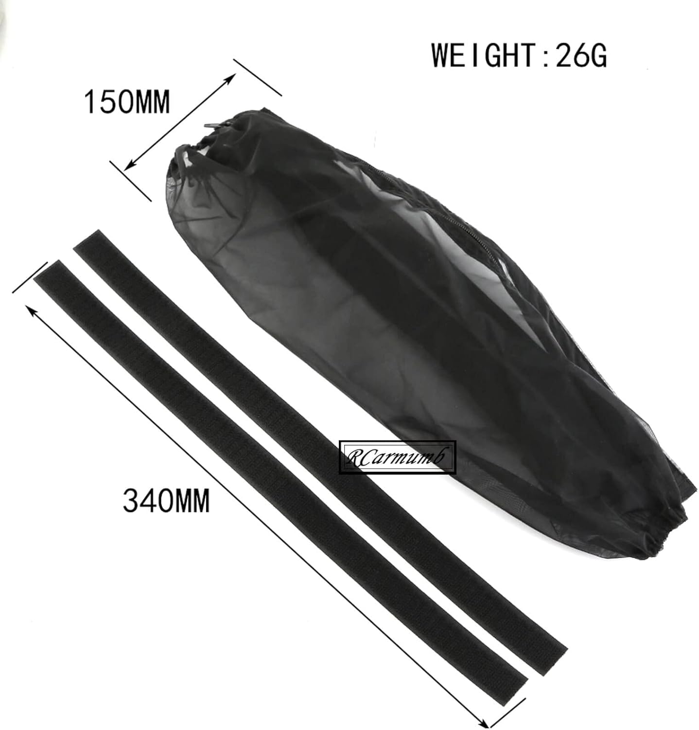 RCarmumb Protector de chasis, cubierta resistente al polvo para trineo de 18 Monster Truck #95076-4, cubierta antipolvo para chasis de automóvil a