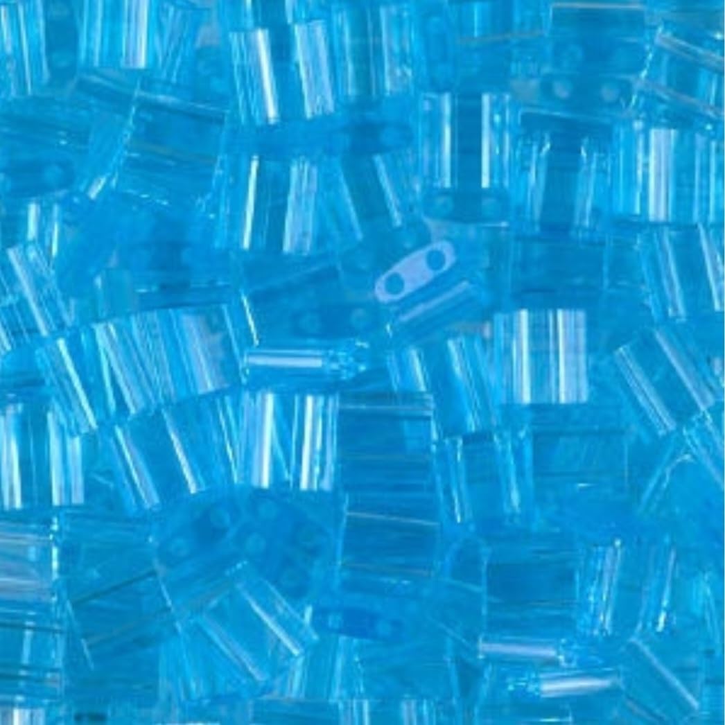 Miyuki Tila Beads – Topacio azul transparente – TL0148