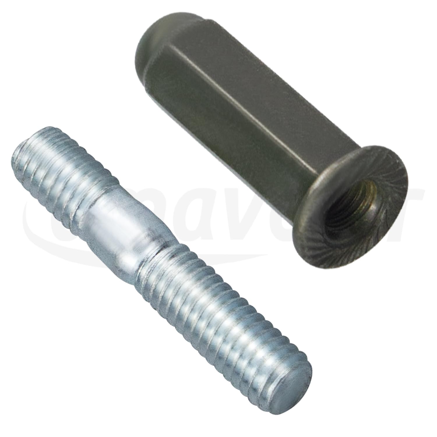 Perno de escape Gy6 con junta, piezas de repuesto para scooters de 50 cc, 125 cc, 150 cc, ATV, ciclomotor, Quad 4 ruedas Dune Buggy. (1 juego)