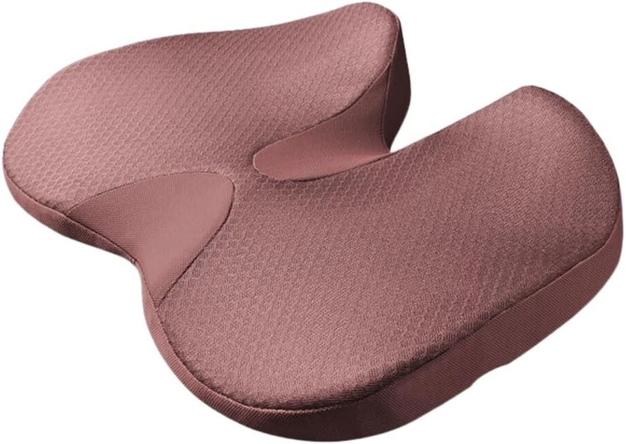 Cojín ortopédico antideslizante de espuma viscoelástica para próstata para coxis Sciaticaback, alivio del dolor, silla cómoda para asiento de