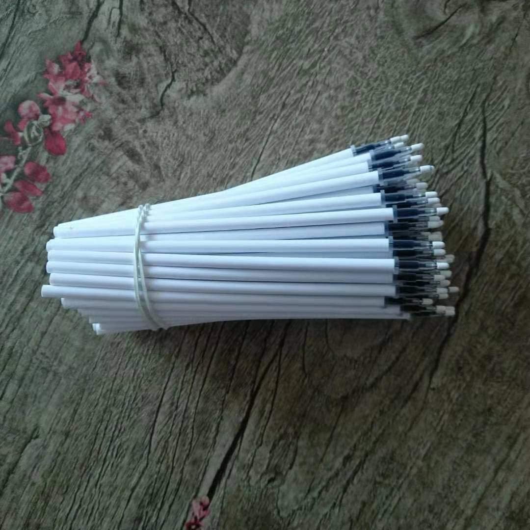 sencoo Paquete de 80 bolígrafos de tinta de gel negra de repuesto para bolígrafos de gel de 0.020 in