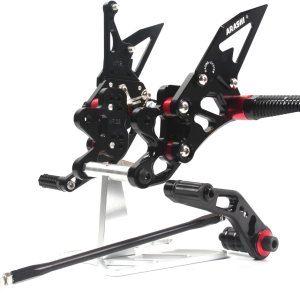 Arashi (Versión 2.0) Reposapiés ajustables para Suzuki GSXR 600 750 2011-2023 Accesorios de motocicleta Reposapiés ajustables GSXR600 GSXR750 Negro Arashi (Versión 2.0) Reposapiés ajustables para Suzuki GSXR 600 750 2011-2023 Accesorios de motocicleta Reposapiés ajustables GSXR600 GSXR750 Negro