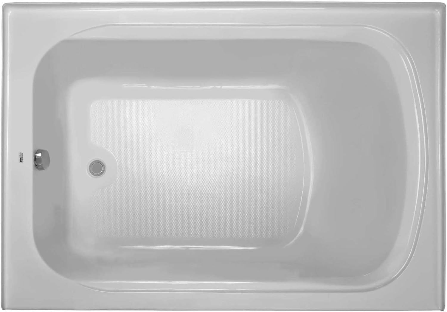 PROFLO PFS6032RSKWH ProFlo PFS6032RSK Hillsboro – Bañera acrílica de tres paredes con drenaje y desbordamiento derecho