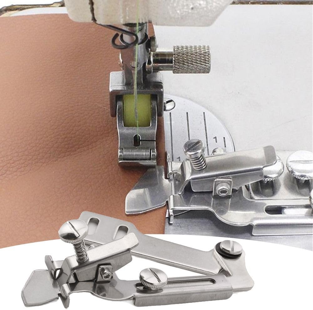 NADUSEP Prensatelas para máquina de coser, pie de máquina de coser, multifuncional, antiprensado, accesorios para máquina de coser de acero