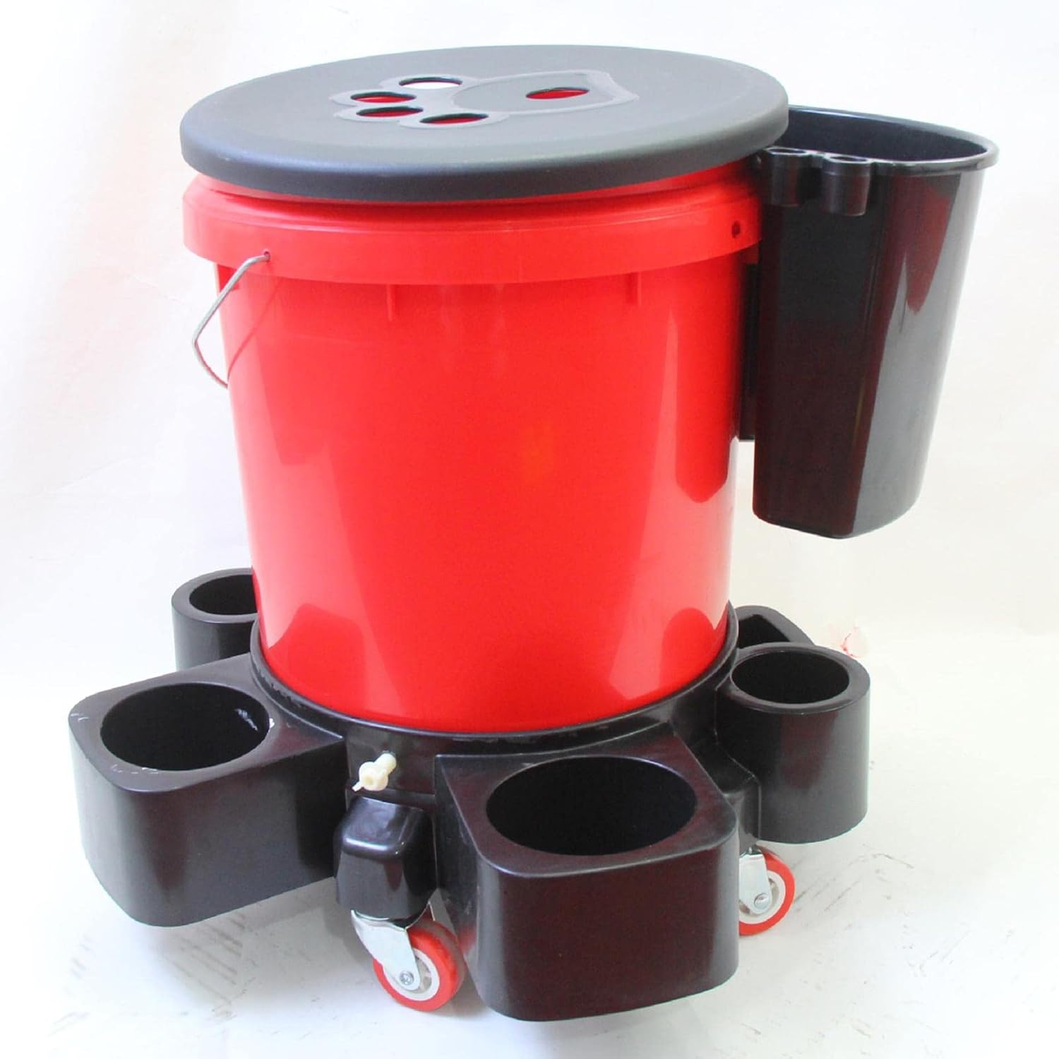 Organizador de cubo de lavado de autos  Cubo de lavado colgante  Cubo de detalles de coche  Cubo de detalles profesional  Para acampar al aire libre