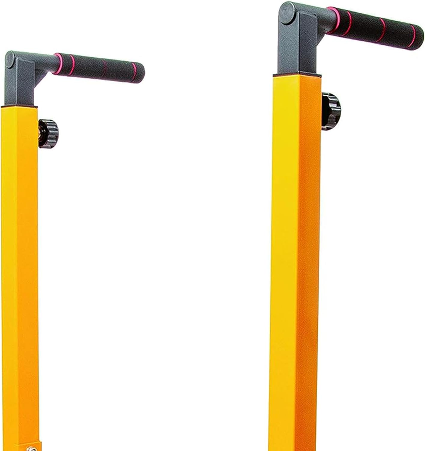 BalanceFrom Marco de acero multifuncional para gimnasio en casa, estación de soporte de fitness con altura ajustable, capacidad de 500 libras,