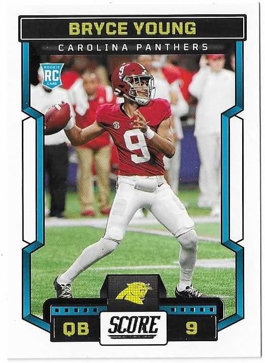 2023 Panini Score Football Carolina Panthers Team Set Gift Pack 2023 Score Team Plus Bonus Panthers Set 2010-2022