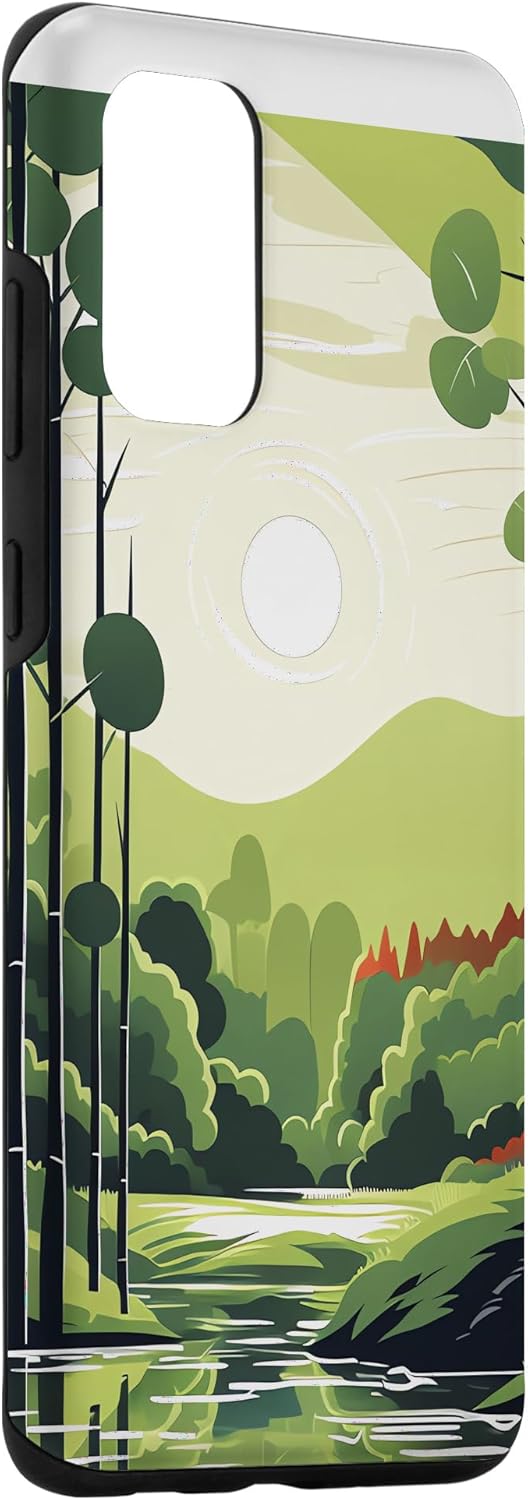 Galaxy S20+ Bamboo Radiance Nature’s Chromatic Brilliance Shines Case