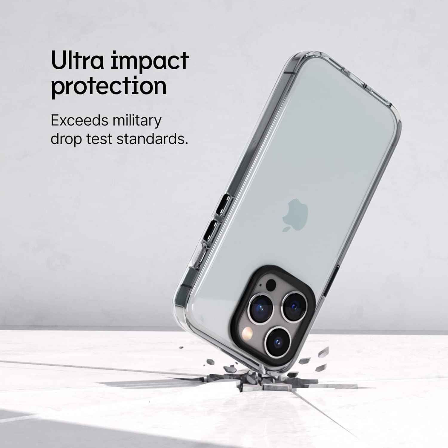 RhinoShield Funda transparente compatible con Magsafe para iPhone 12 Pro Max  Funda magnética superior, resistencia avanzada al amarilleo,