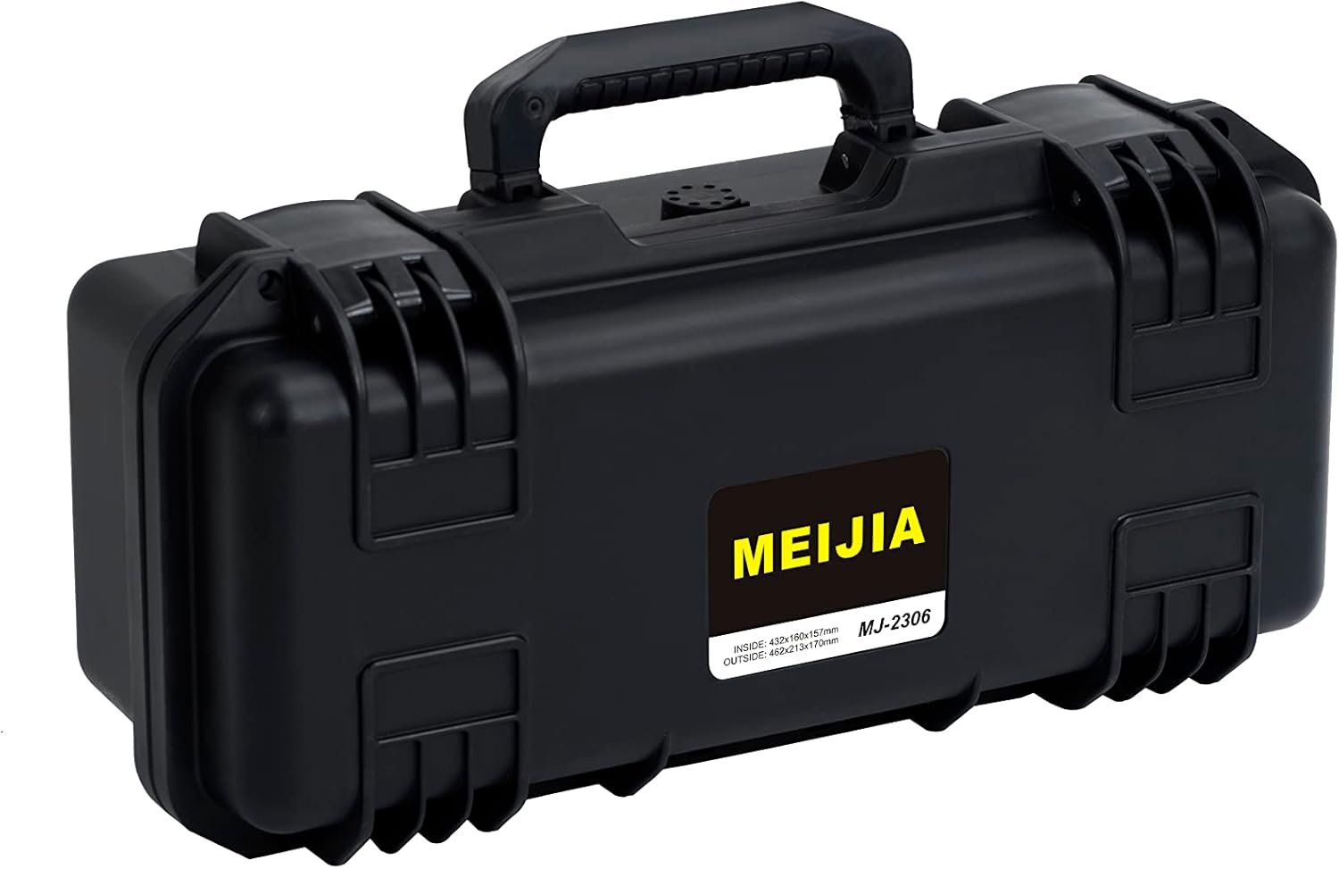 MEIJIA Funda rígida y compacta impermeable de alta calidad para cámara con espuma de ajuste personalizable, protección completa con diseño ligero y