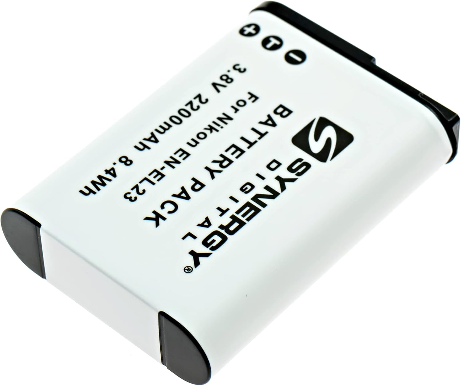 Synergy Digital Batería para cámara, compatible con cámara digital Nikon EN-EL23, (iones de litio, 3.8 V, 1400 mAh), capacidad ultra alta, repuesto