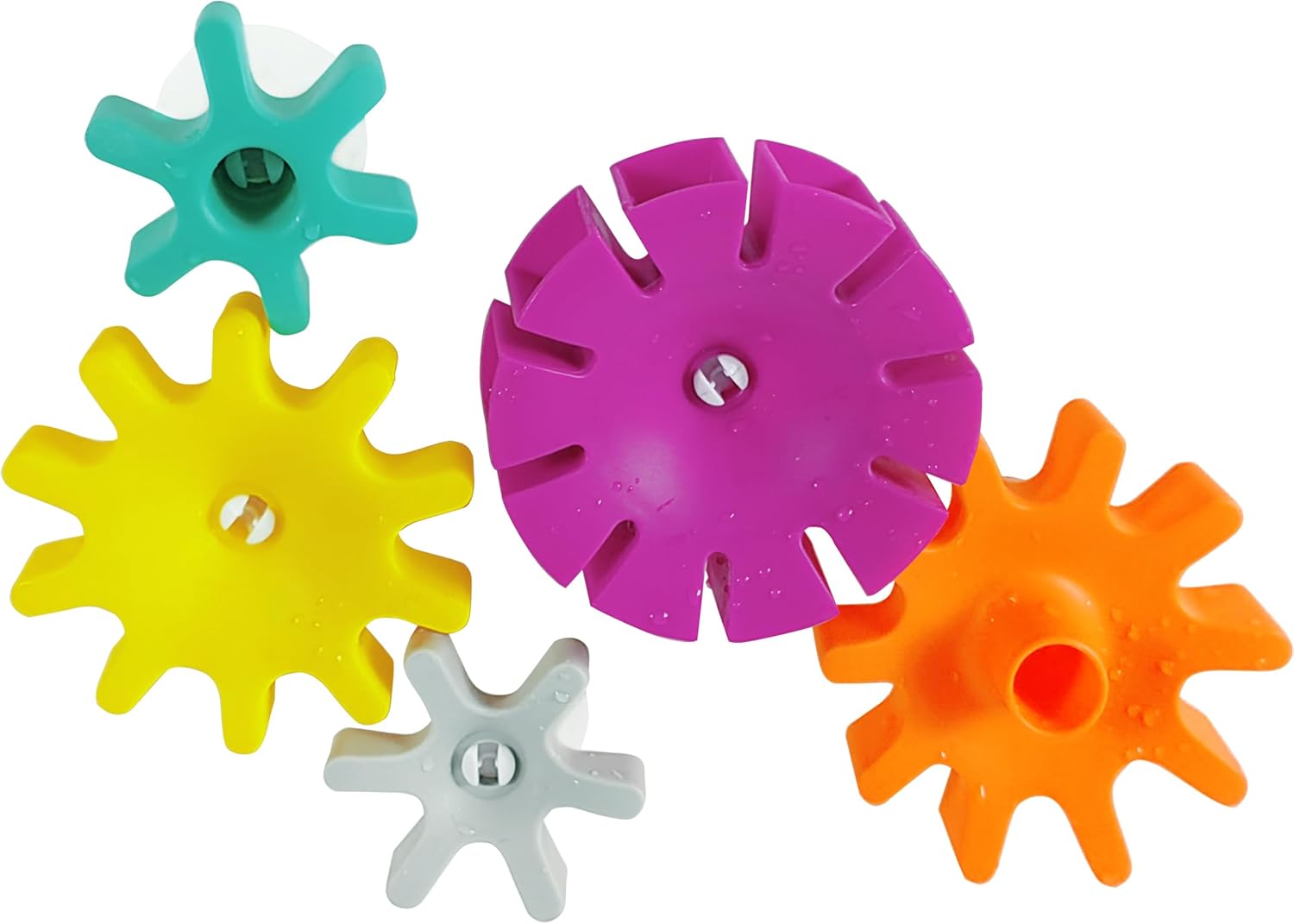 Juguetes de baño de succión para niños pequeños  Juguetes de baño giratorios para niños de 4 a 8 años  Juguetes de baño para recién nacidos Bañera,