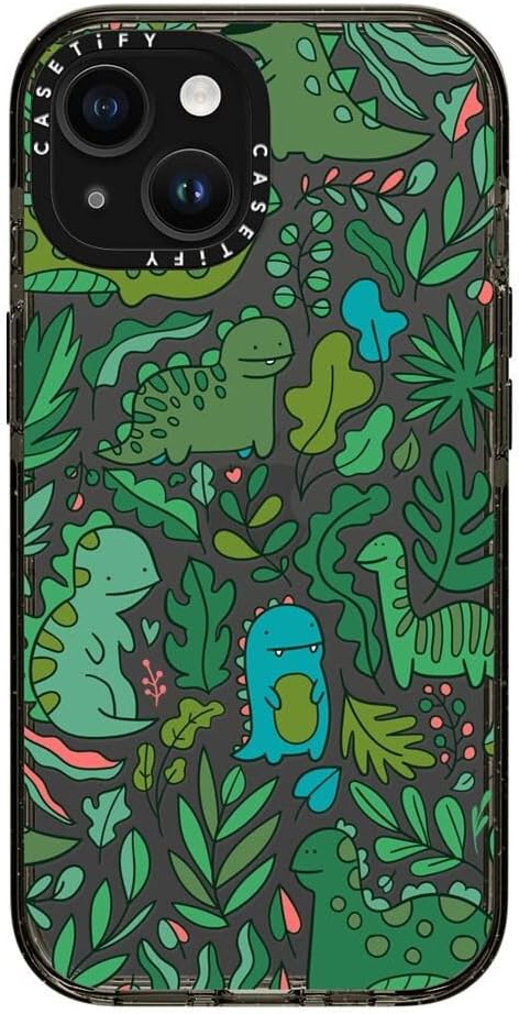 CASETiFY Funda Impact para iPhone 15 4 veces probada contra caídas de grado militar, protección contra caídas de 8.2 pies – Lindas impresiones –