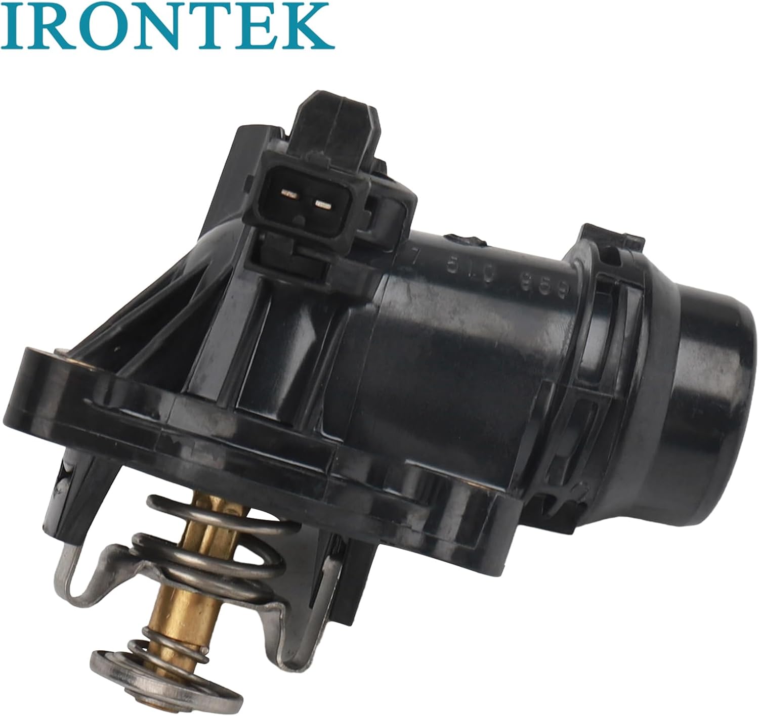 IRONTEK 11537510959 Conjunto de carcasa del termostato del refrigerante del motor para BMW 118i 120i 316i 318i 316ti 318ti 318ti 318Ci 320i 520i