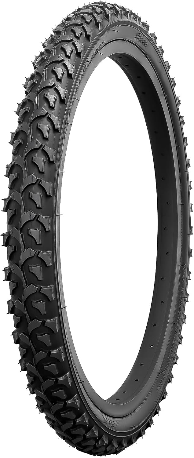 YUNSCM Neumáticos de bicicleta de 24 pulgadas de 24 x 1.9553-507 y 24 pulgadas, válvula Schrader compatible con neumáticos y tubos de bicicleta de