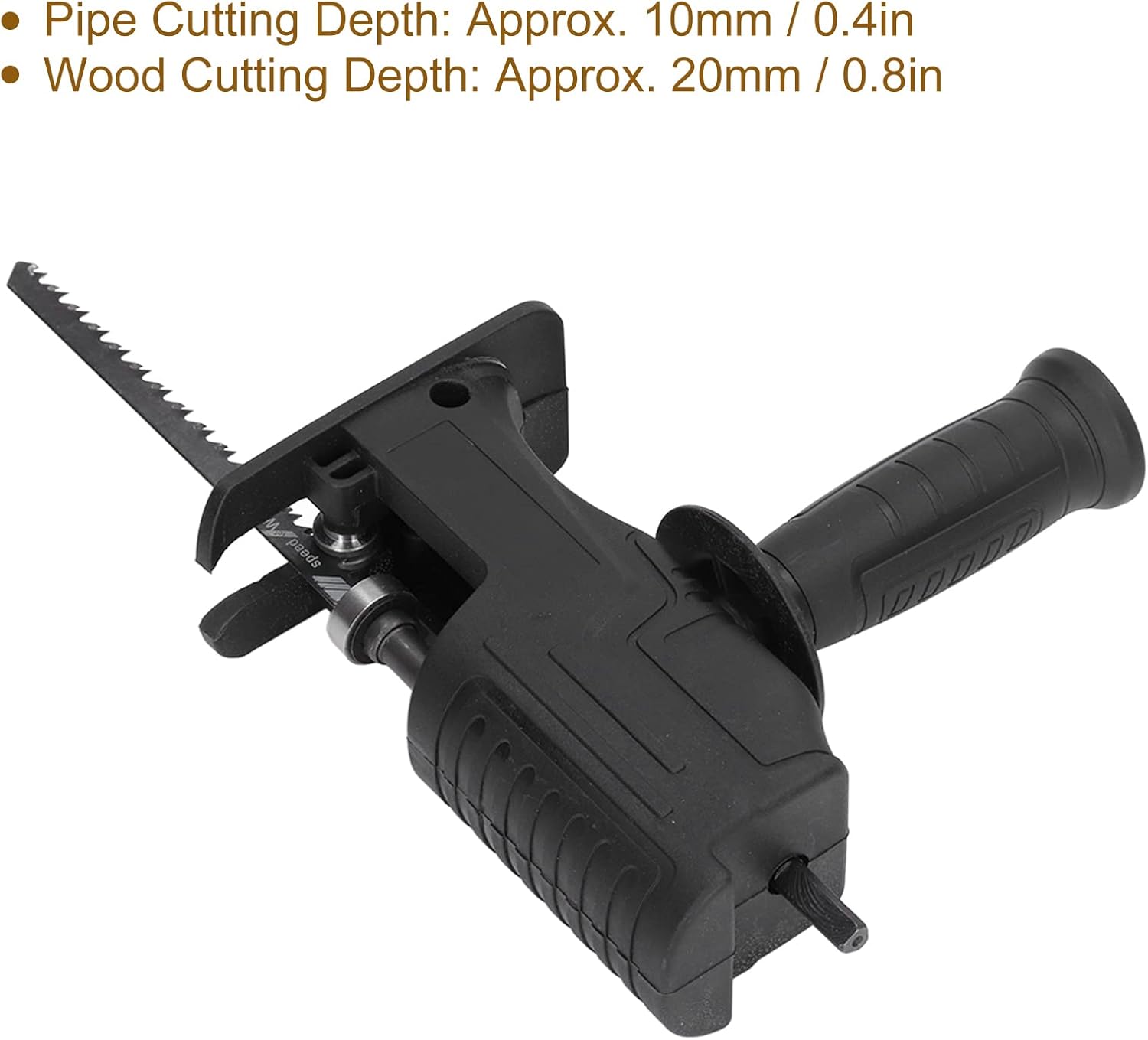 Adaptador de sierra recíproca, taladro eléctrico a adaptador de sierra alternativa, taladro de mano a sierra recíproca, kit de cabezal de conversión