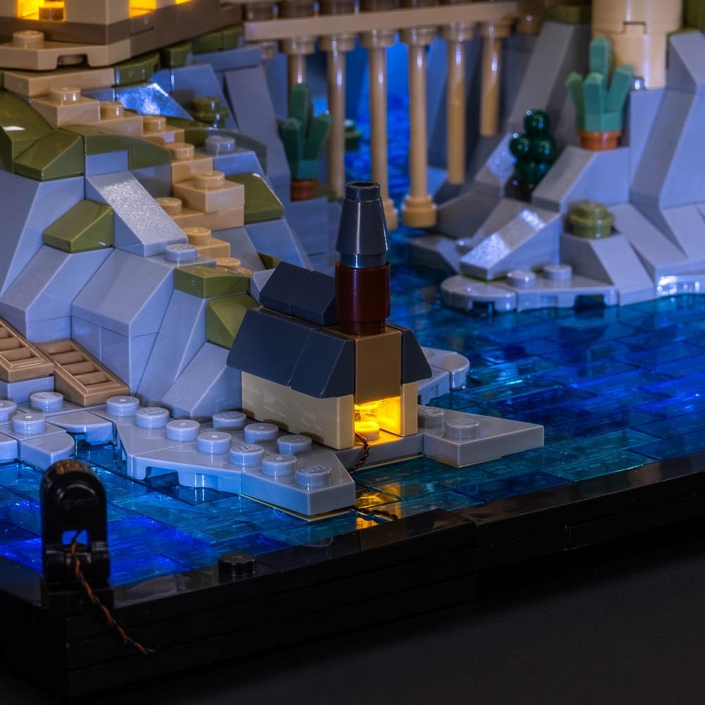 Light My Bricks Kit de luces compatible con Lego Harry Potter Hogwarts Castle and Grounds 76419 (juego no incluido)