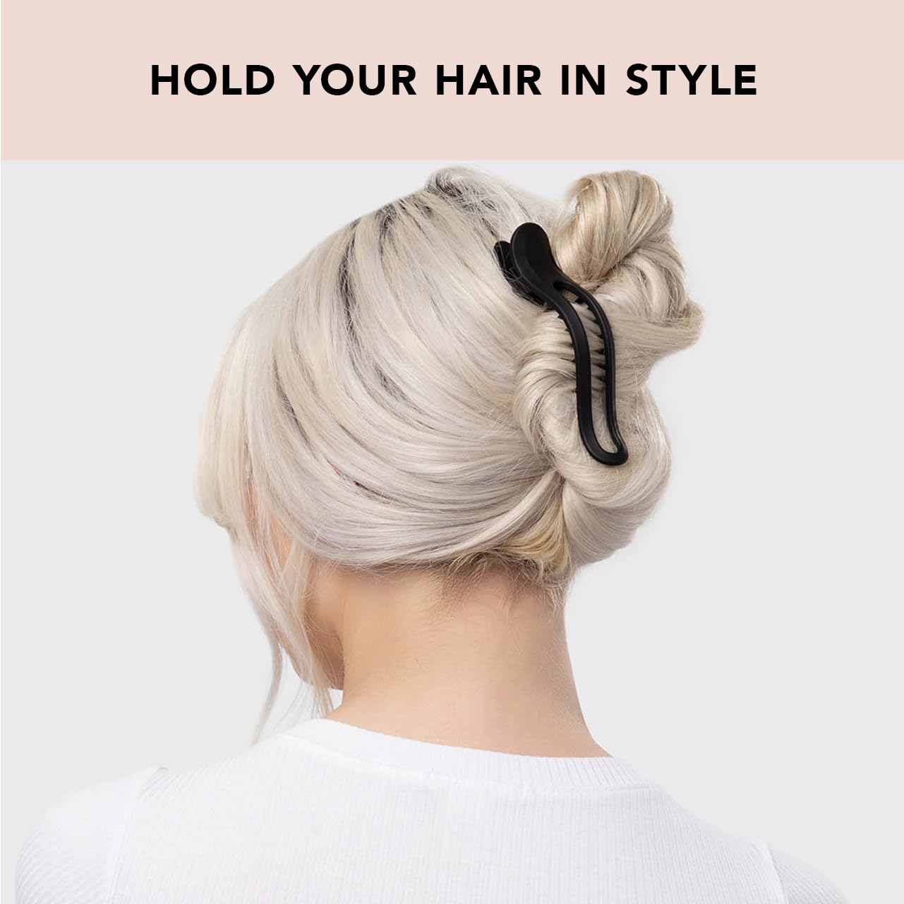 Kitsch Pinzas planas para el cabello  Pinzas planas para mujer  Clip de pinza para cabello fino y grueso  Pinzas planas grandes para el cabello