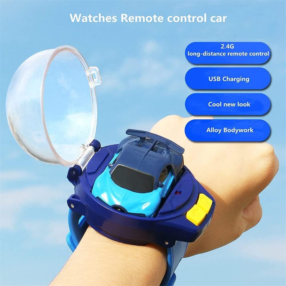 Reloj de césped de nieve actualizado 2023, reloj de hierba de nieve, juguete de automóvil a control remoto, reloj de automóvil con control remoto.