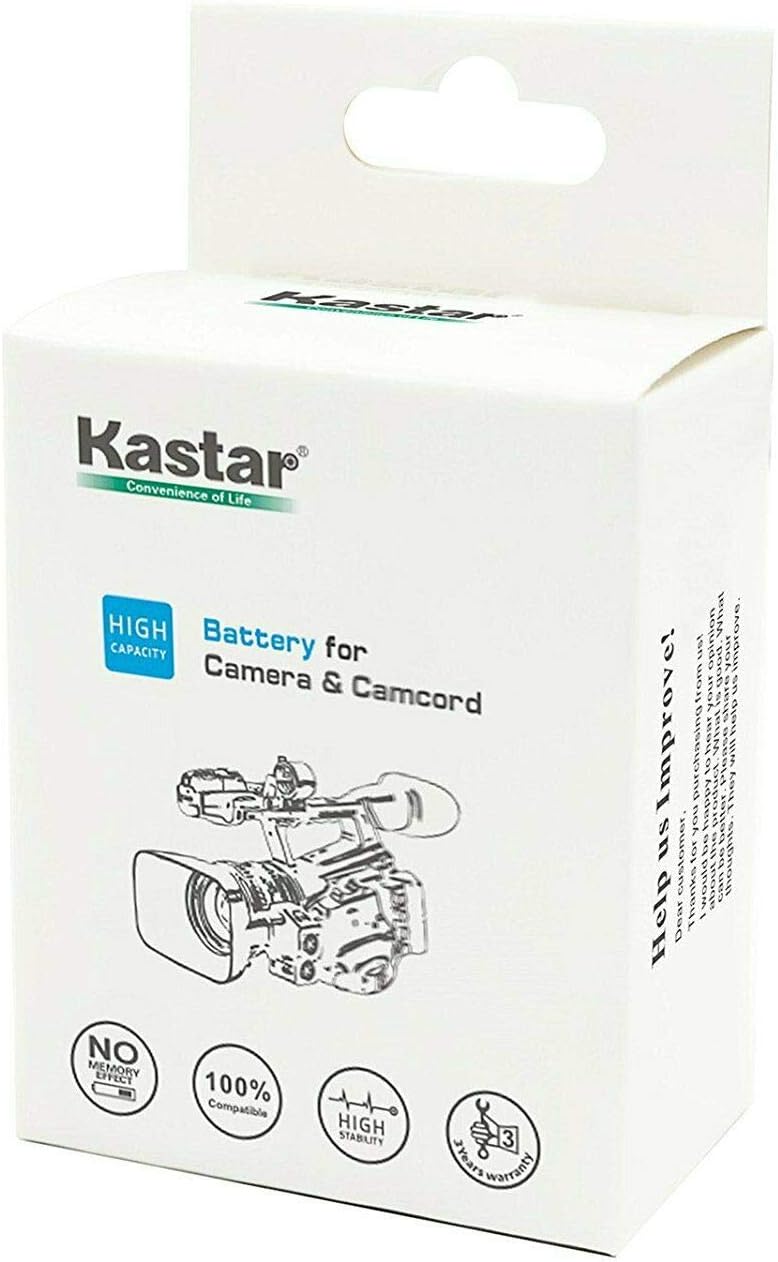 Kastar Paquete de 1 batería NP-QM91D y cargador de CA LCD compatible con Sony CCD-TRV11, CCD-TRV12, CCD-TRV14, CCD-TRV15, CCD-TRV16, CCD-TRV17,