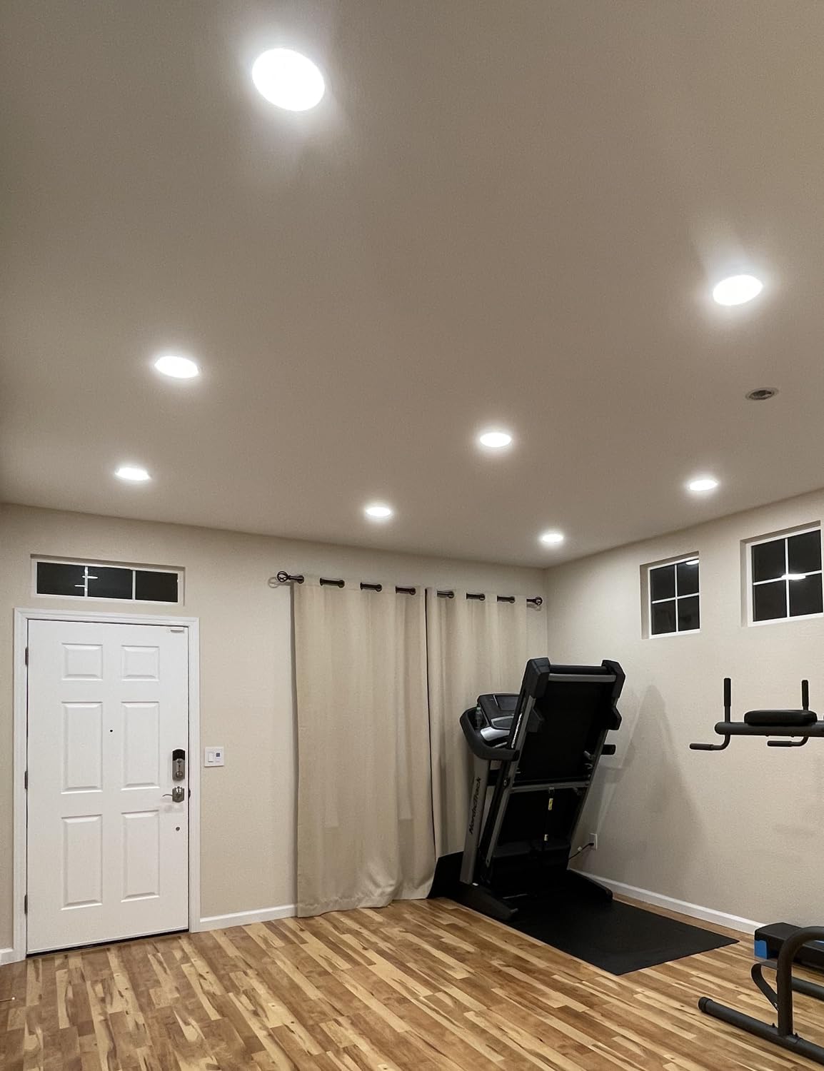 Paquete de 12 luces empotrables LED empotrables de 6 pulgadas con caja de conexiones, luz empotrada de brillo de 1050 lm, 12 W 110 W Eqv, luces