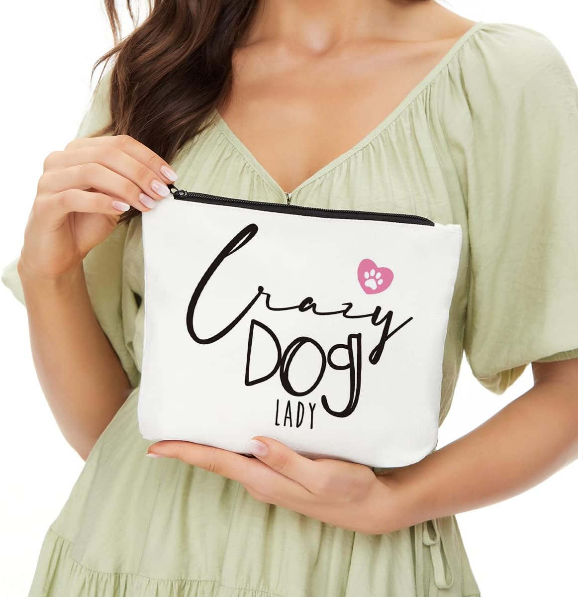 JIUWEIHU Mamá de perro, bolsa de perro para amantes de los perros, regalos de perros para amantes de los perros, regalos para mamá para mujeres,
