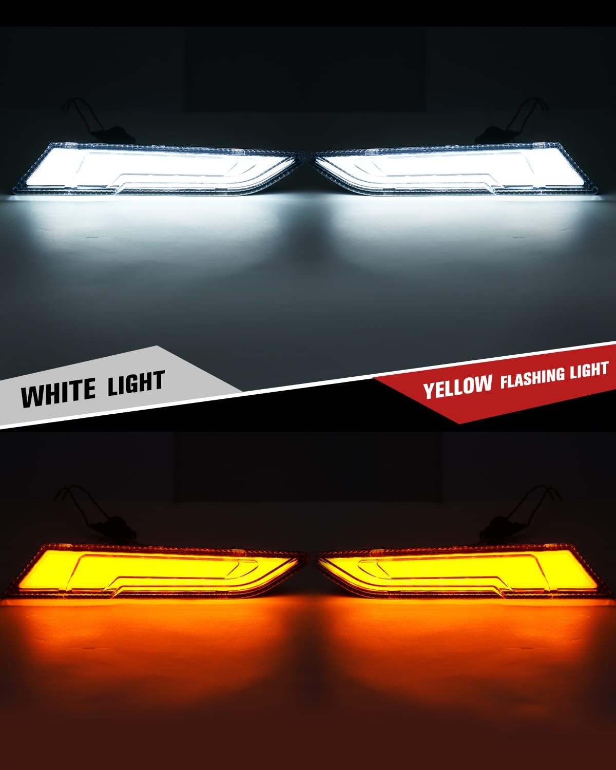 A & UTV PRO Kit de luz de panel inferior para Polaris Slingshot S GT R SL SLR 2020 2021 2022 2023 2024, luz diurna DRL y accesorios de luz