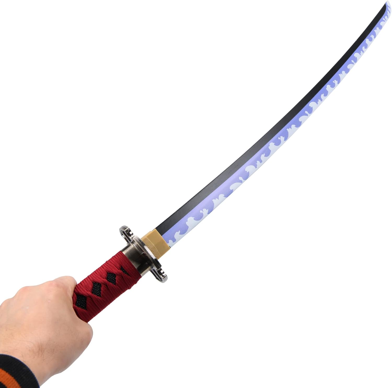 Espadas Roronoa Zoro, Samurai para cosplay, Shusui & Wado Ichimonji y Sandai Kitetsu Yubashiri, aproximadamente 41 pulgadas en general, para juegos