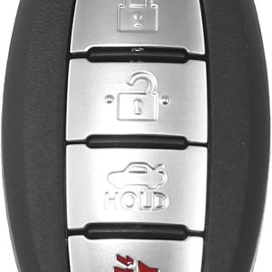 X AUTOHAUX 434MHz KR5TXN1 – Llavero de repuesto inteligente sin llave para Nissan Altima 2019-2021 para Sentra 2020 2021 para Versa 2020 2021 2022 4 X AUTOHAUX 434MHz KR5TXN1 – Llavero de repuesto inteligente sin llave para Nissan Altima 2019-2021 para Sentra 2020 2021 para Versa 2020 2021 2022 4