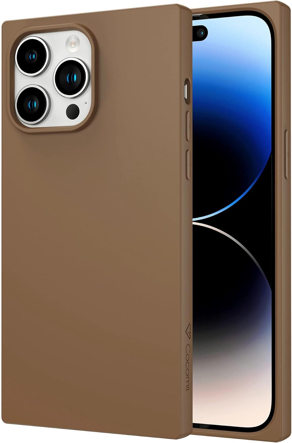 Cocomii Funda cuadrada compatible con iPhone 11 Pro Max, silicona, delgada, mate, suave al tacto, forro de microfibra, resistente a las huellas