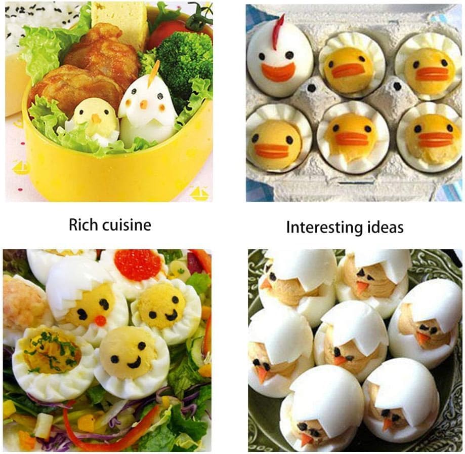 Juego de cortador de huevos de corte elegante, cortador de huevos de encaje, herramienta de molde de utensilios de cocina, accesorios de regalo,