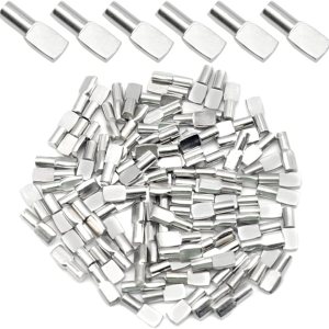 100 clavijas de estante de 0.197 in, soportes para estantes en forma de cuchara para muebles, estantes, estanterías (0.197 x 0.709 in) 100 clavijas de estante de 0.197 in, soportes para estantes en forma de cuchara para muebles, estantes, estanterías (0.197 x 0.709 in)
