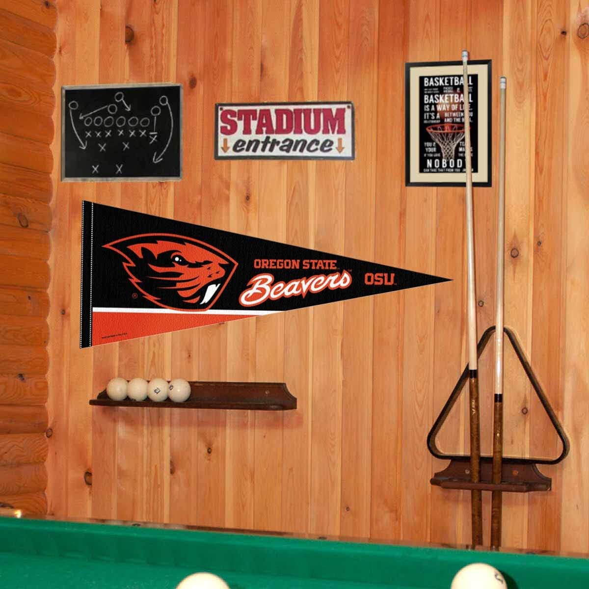 Oregon State Beavers Banderín de fieltro de tamaño completo