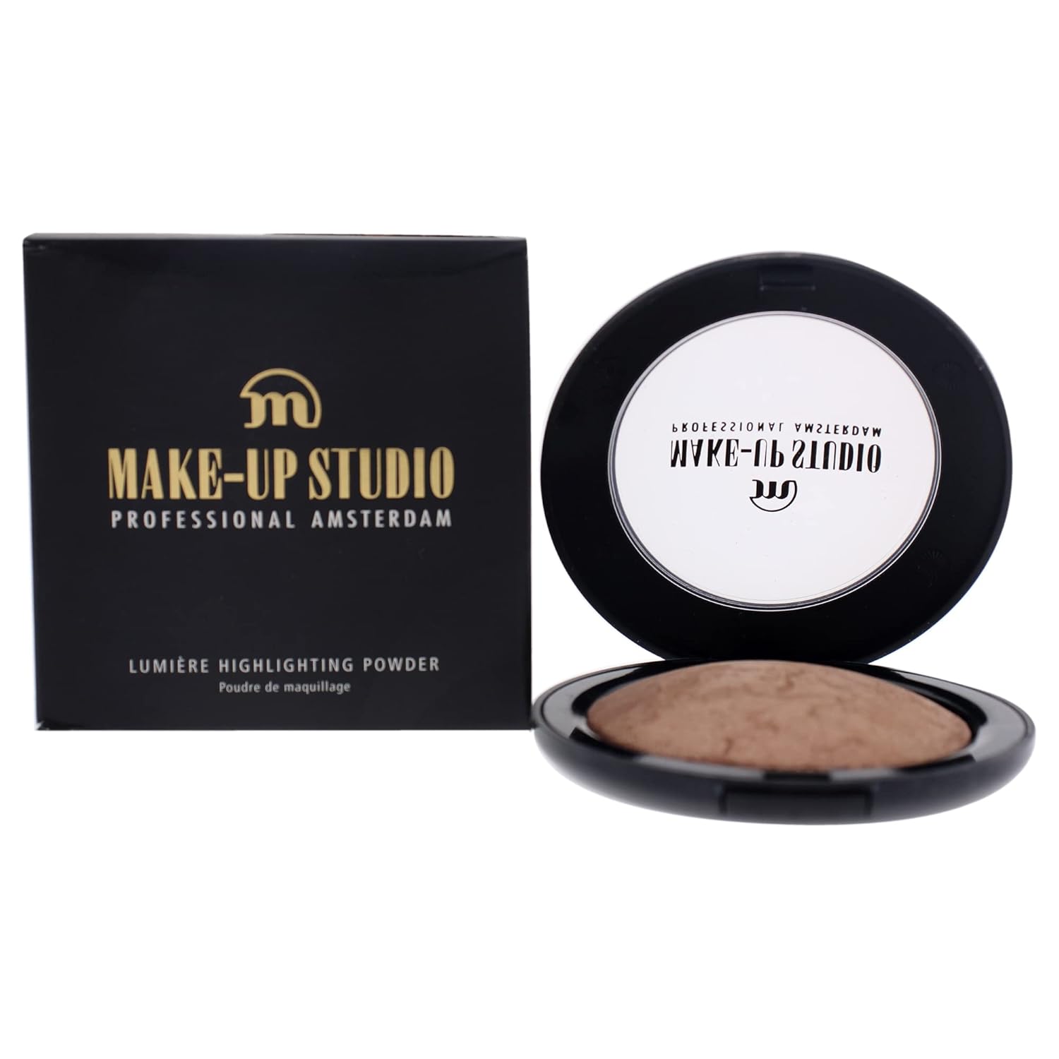 Make-Up Studio Maquillaje profesional Lumiere Highlighting Face Powder  Polvo brillante altamente pigmentado  Garantiza el máximo brillo  Da forma a