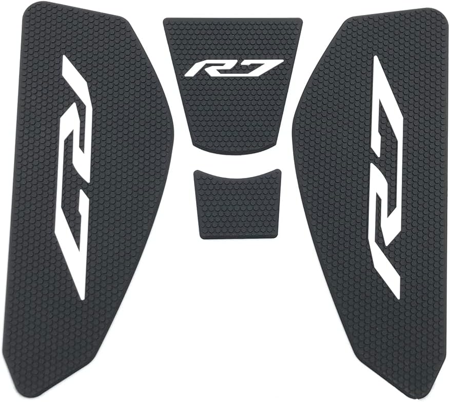 Para Yamaha YZF R7 2021 2022 motocicleta antideslizante adhesivo tanque tracción almohadilla lateral rodilla agarre protector accesorios