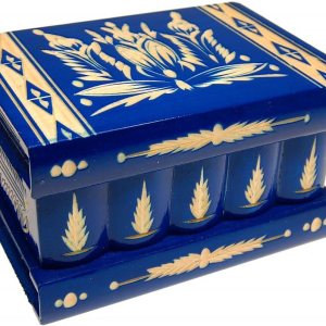 Caja de rompecabezas rumana – Azul grande Caja de rompecabezas rumana – Azul grande