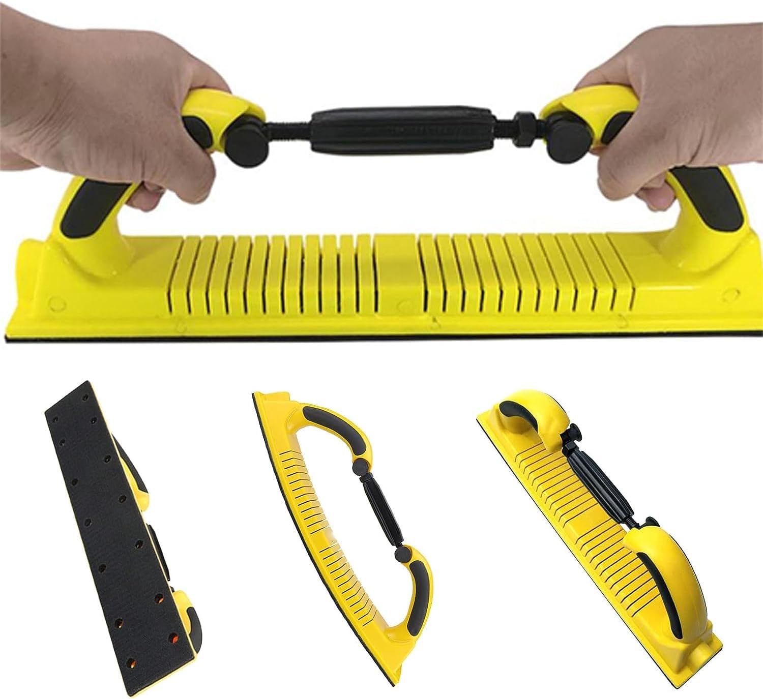 EXQST Amoladora manual de bloque de archivo de lijado manual RadiusLongboard ajustable, tipo de vacío y modelo sin vacío, nuevos bloques de lijado