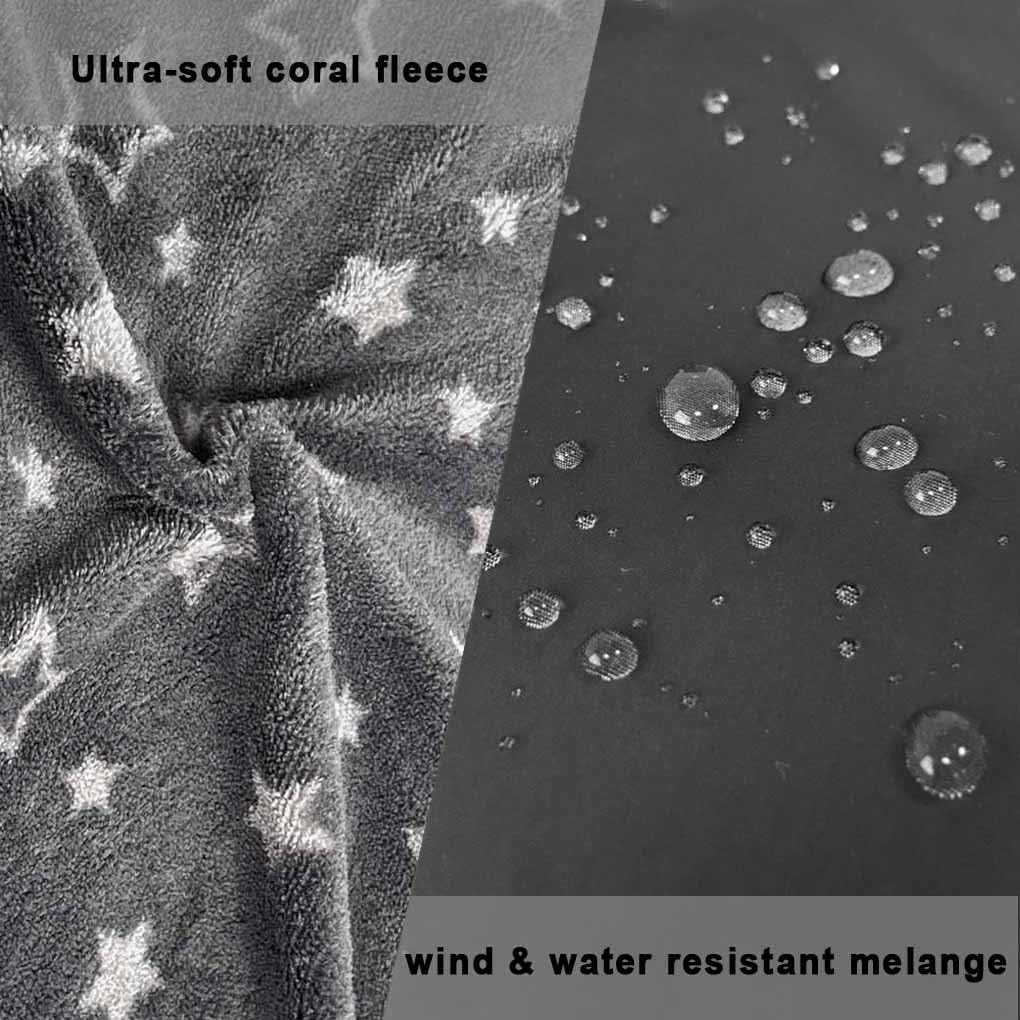 Saco para cochecito, funda para cochecito de invierno para niño, fácil reguración de temperatura, bolsa para bebé, manta impermeable para cochecito