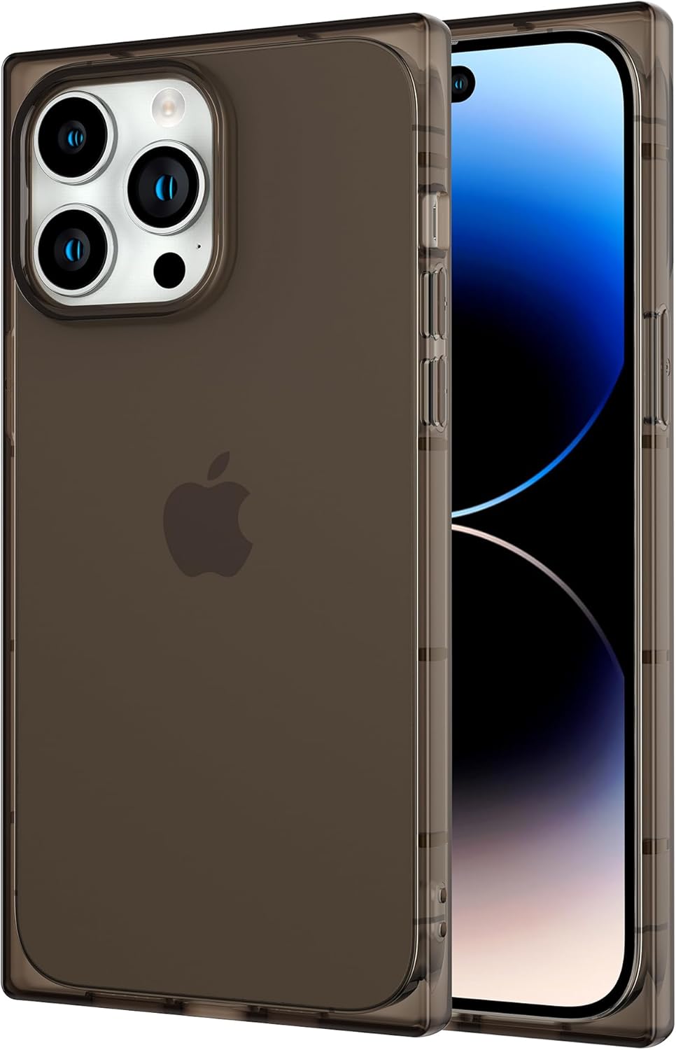 Cocomii Funda cuadrada para iPhone 13 Pro, cuadrada, transparente, delgada, ligera, brillante, transparente HD, transparente, minimalista, de lujo,