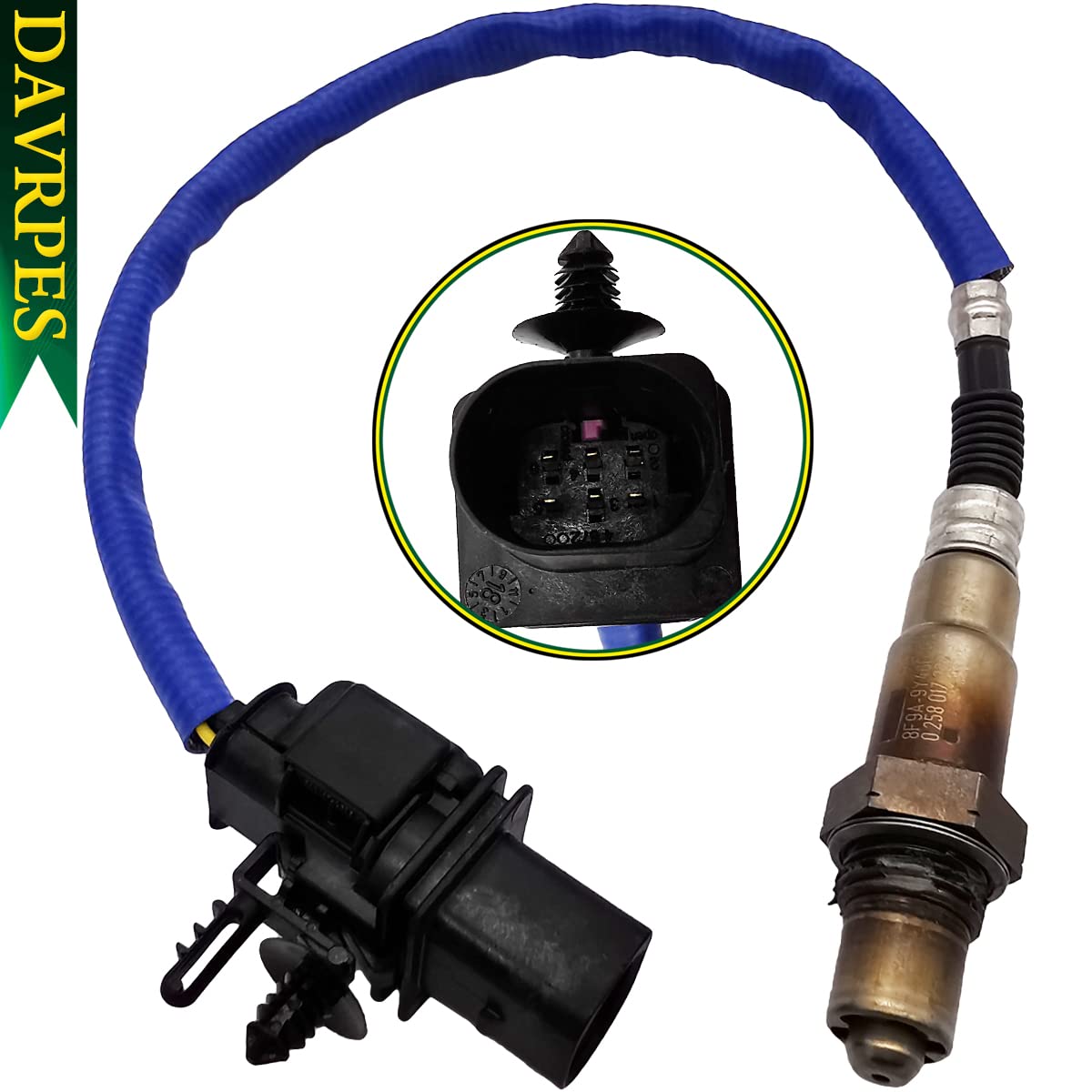 234-5113 Sensor de relación de combustible de aire de banda ancha de 5 cables Sensor de oxígeno O2 aguas arriba compatible con Ford E150 E250 E350