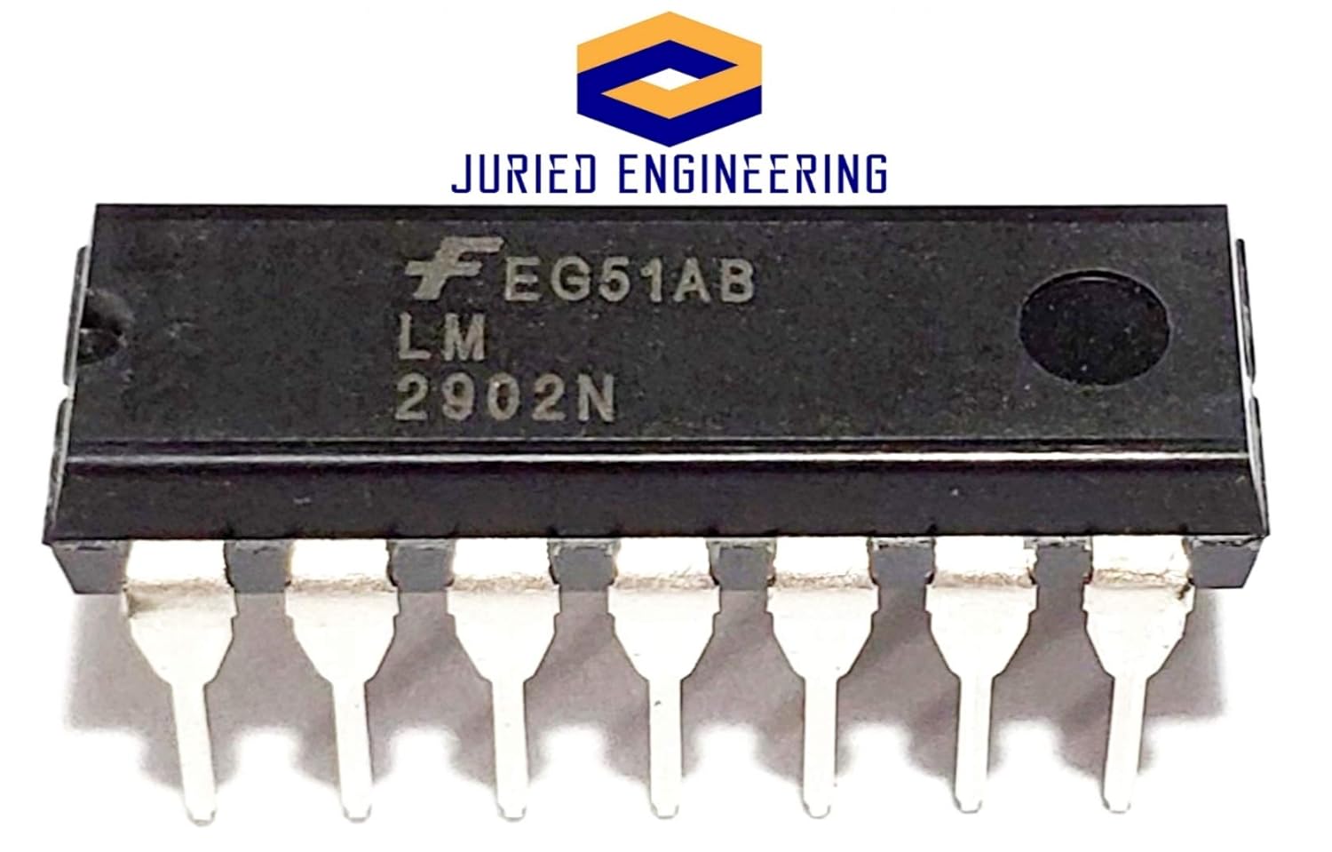 LM2902N LM2902 Quad Amplificador operacional de alta ganancia de frecuencia compensado amplificador operacional amplificador apto para placa de pan