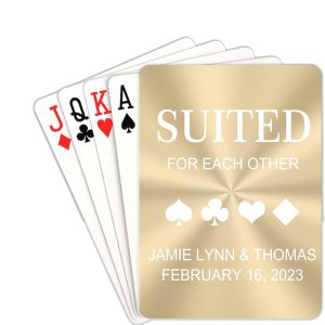 Cartas de póquer metálicas de boda, cartas de póquer personalizadas divertidas con nombre, baraja personalizada de cartas de juego temáticas, Cartas de póquer metálicas de boda, cartas de póquer personalizadas divertidas con nombre, baraja personalizada de cartas de juego temáticas,