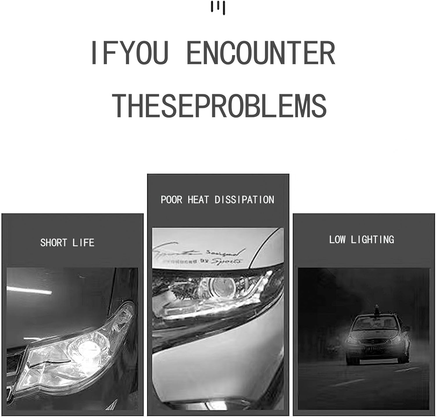 ZBGUN Paquete de 2 bombillas HID de xenón para automóvil, D1S impermeable ultra brillante, accesorios de repuesto de iluminación multifuncionales,