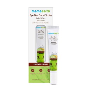 Mama-earth Bye Bye Dark Circle Crema de ojos con pepino para ojeras, 0.7 fl oz Mama-earth Bye Bye Dark Circle Crema de ojos con pepino para ojeras, 0.7 fl oz