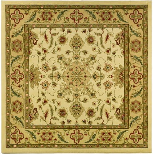 SAFAVIEH Lyndhurst Collection LNH211A – Alfombra cuadrada de 8 pies, diseño tradicional oriental que no desprende pelusa, para sala de estar,
