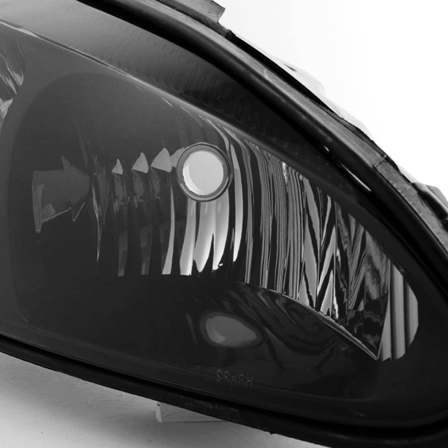 AKKON – For 2004-2008 Pontiac Grand Prix Black Smoke Headlights Headlamps Front Lamps Replacement Pair